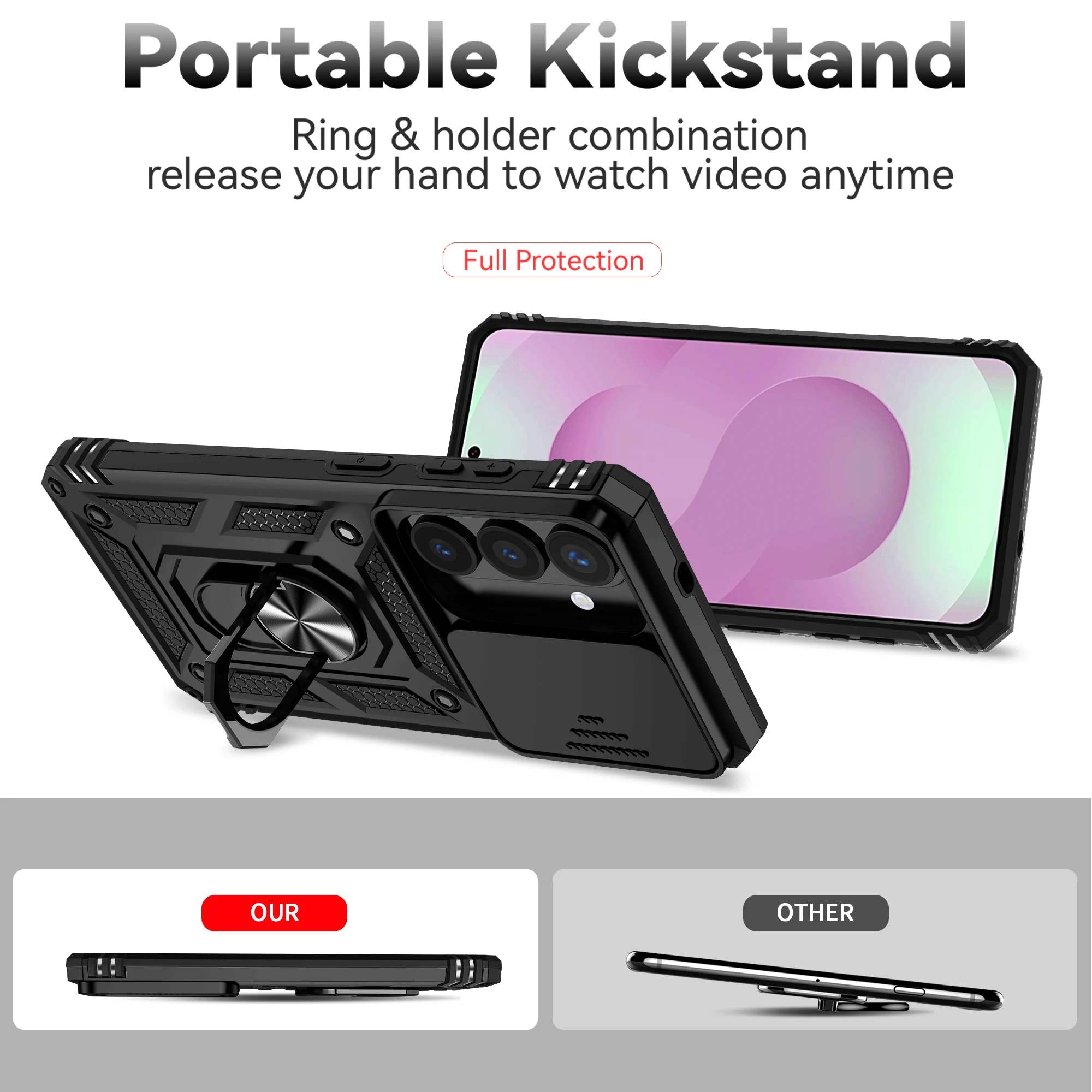 Durable Protective Phone Case with Advanced Shock Absorption Technology