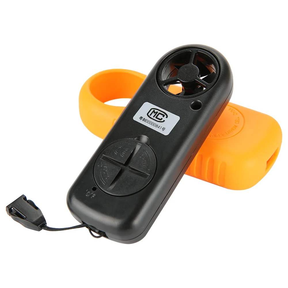 GM-816 디지털 미니 풍속계 풍속 온도 측정기 0-30m/s -10 ℃ +45 ℃