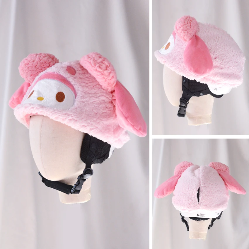 Cute Ski Helmet Cover Cap Skiing Helmets Decorations Knit Cover Hat for Bicycle Ski Paraglider Sports