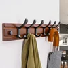 Creativity Adjustable Bamboo Coat Racks Wall Hanger Clothes Hook Living Bedroom Home Entrance Clothing Hat Stand Garment Rack 1