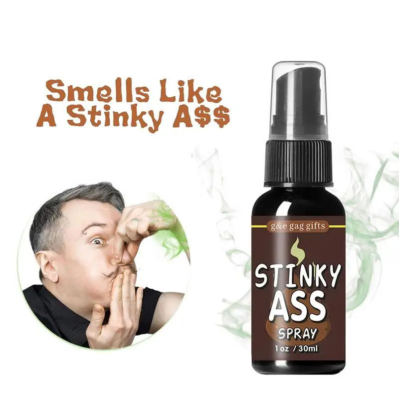 Tricky Liquid Fart 30ML Funny Smelly Fart Safe Portable Toys Gifts for Kids Adults