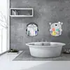 Baby Cartoon Animal Shape Shower Mesh Bag for Bath Toys Hanging Bathroom Storage Organizer Holder Children Water Toy Net Bag 2