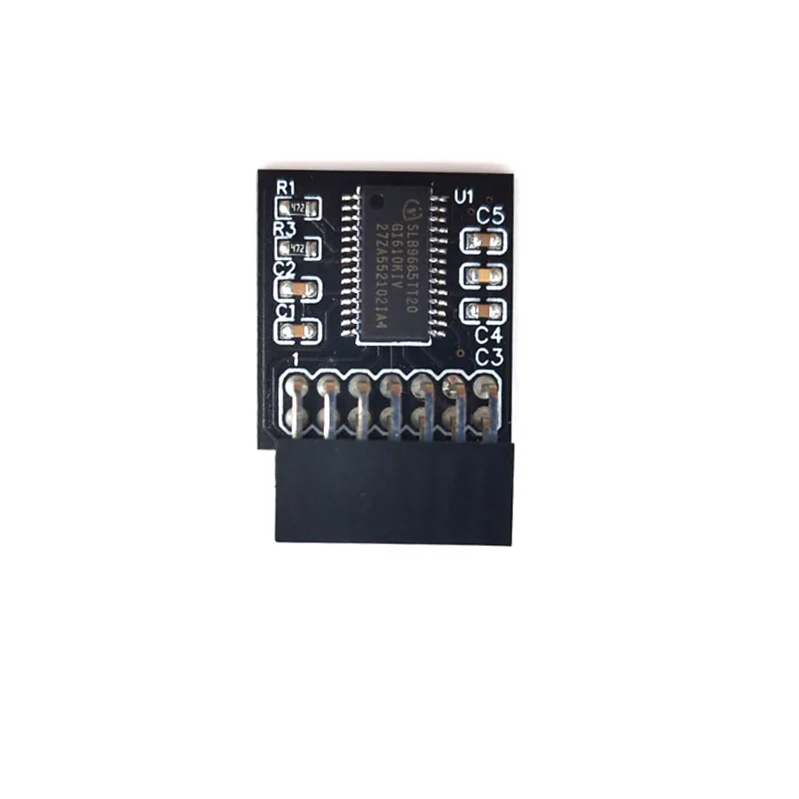 Peça Tpm 2.0 Placa do Módulo de Segurança para Asrock 18pin Lpc Placa-mãe para Windows 11 Sistema 1 - Imagem 2