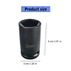 Upgraded Carbon Steel 1/2Inch Drive 13/16Inch Pentagon Socket Pentagon Socket Tool for Pentagonal Nut and Bolts 6