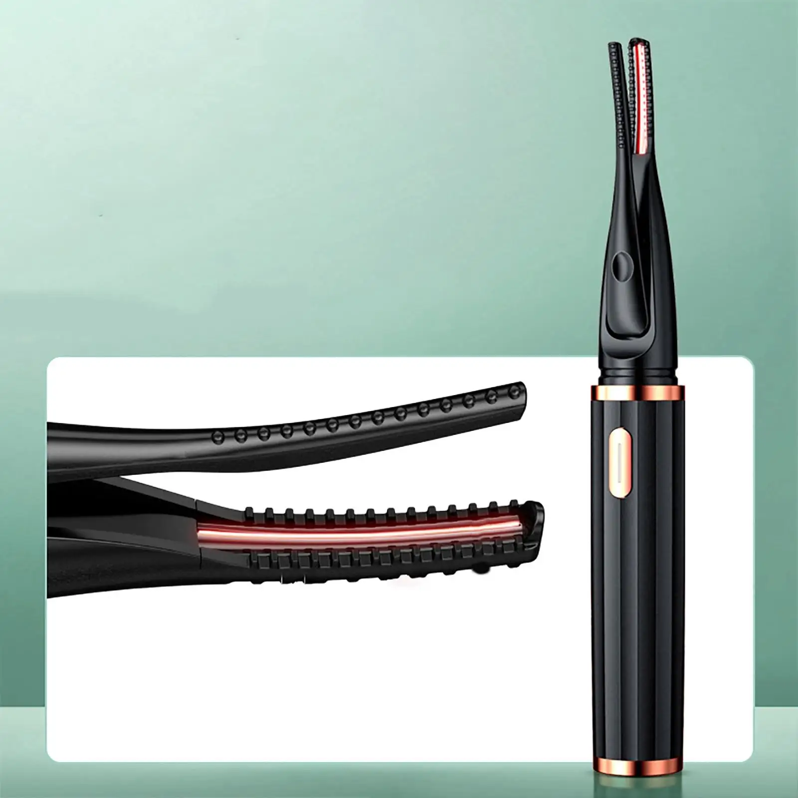 

Плойка с подогревом, гребень для быстрой завивки, 3 уровня, зарядка от USB