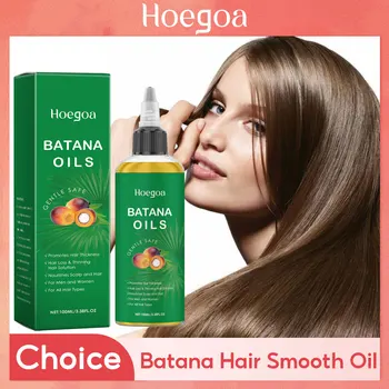 Batana Hair Strengthening Oil Deep Nourishing Smooth Repair Frizzy Damage Hair Anti Break Loss Promote Growth For All Hair Types