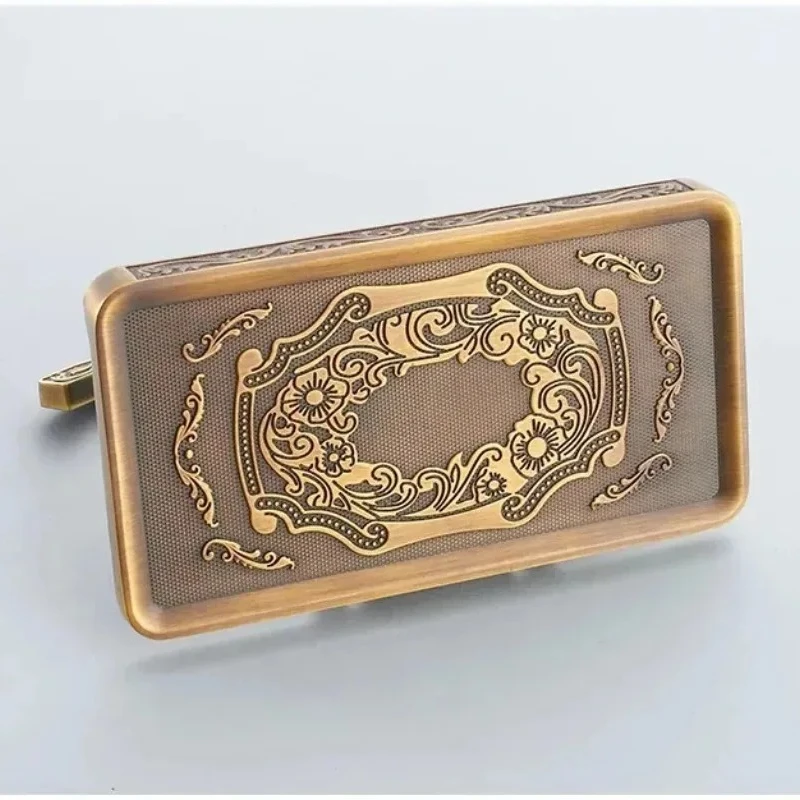 Toilet Paper Holder Wall Mounted Vintage Classic Bathroom Antique Brass Roll Tissue Box Bathroom Accessories