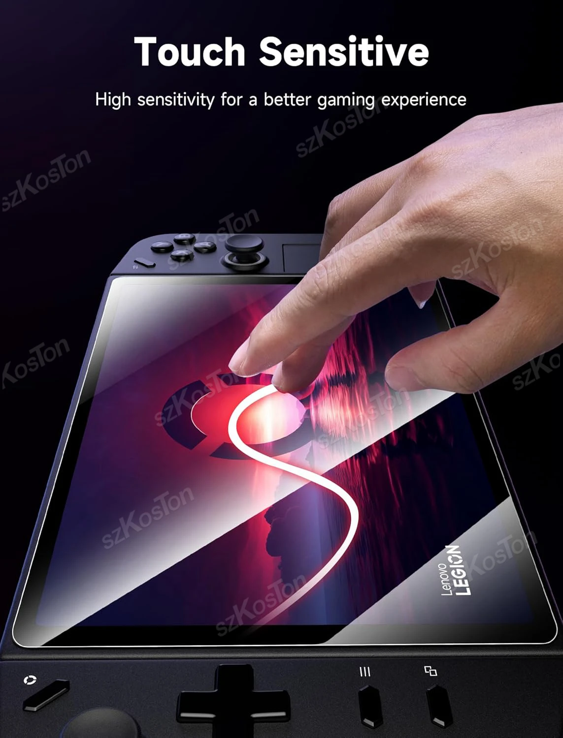 Ultra HD Tempered Glass Screen Protector 2-Pack for Gaming Consoles - 9H Hardness