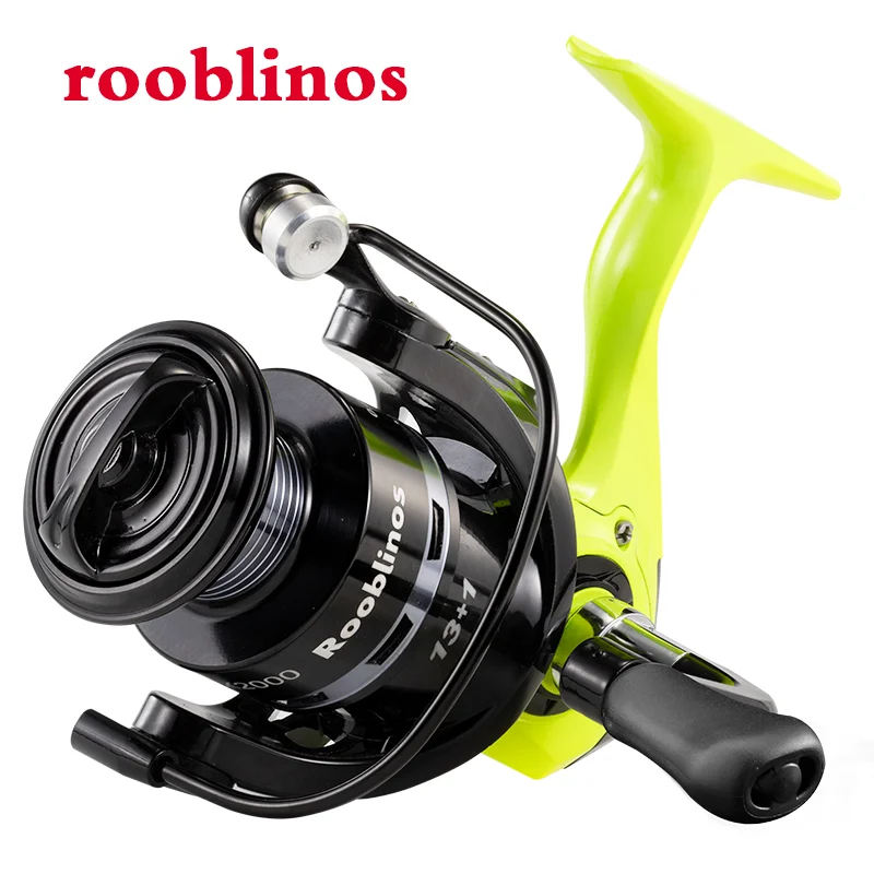 Fishing Reels Rooblinos MX Fishing Reel Full Metal Spool Grip Saltwater Freshwater Suitable For Any Fish Species Fishing Line Spinning Reel