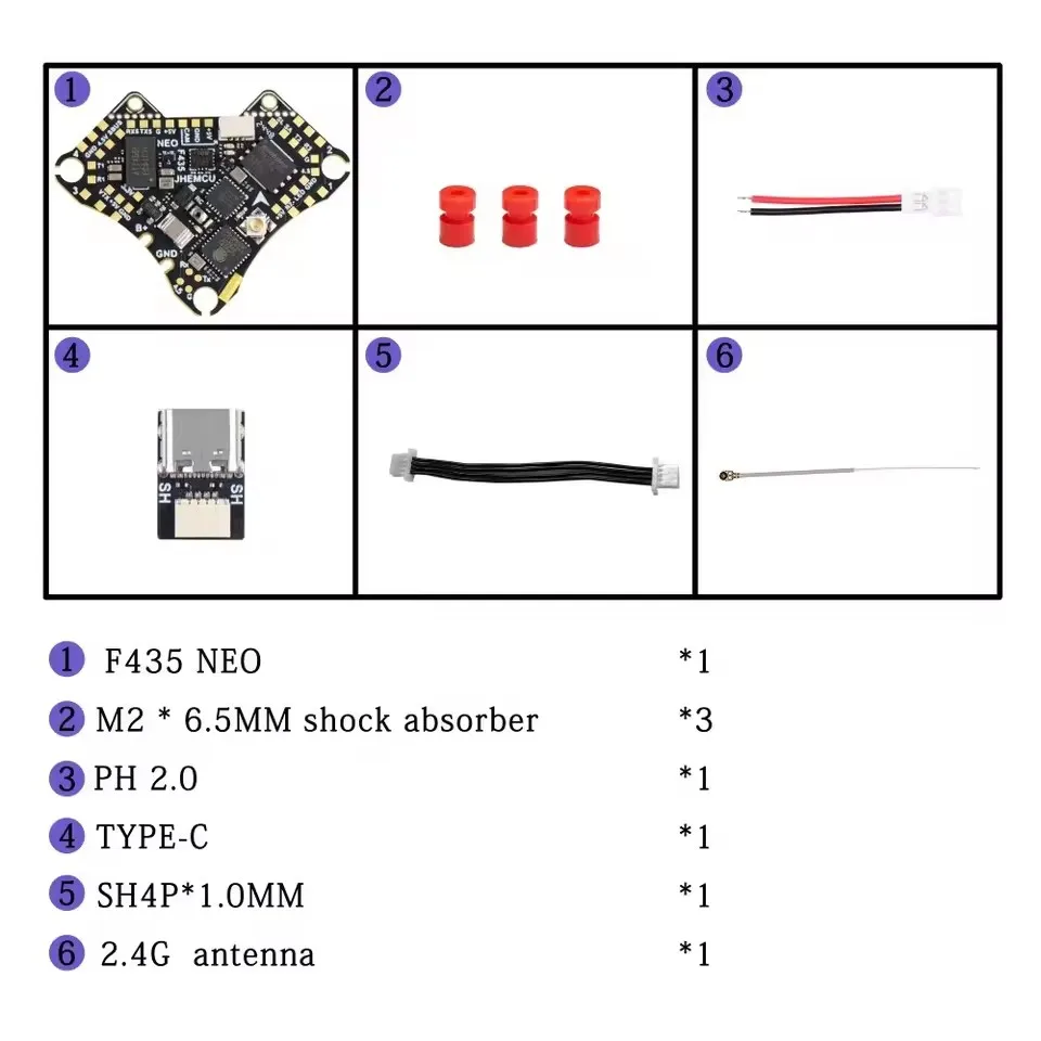 รูปสินค้า Flight Controller 4-in-1 สำหรับโดรน FPV