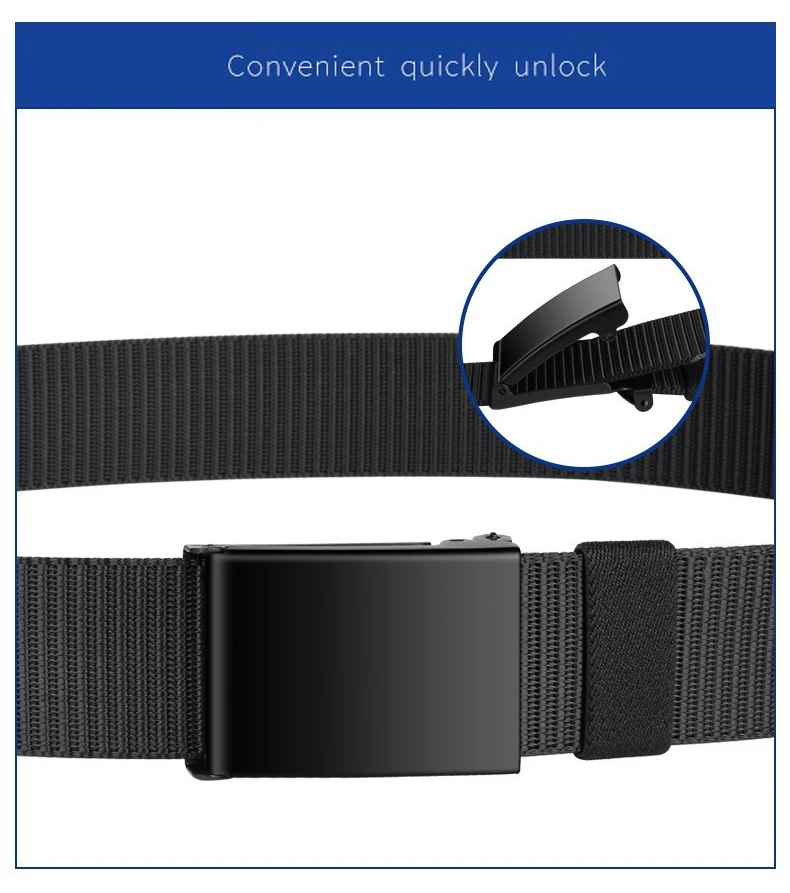 Neuester taktischer Gürtel mit Metallschnalle für Herren, Canvas-Militärgürtel, lässiger Outdoor-Trainingsgürtel, Golf-Arbeitskleidung, Hosen-Taillengürtel – Detail 3