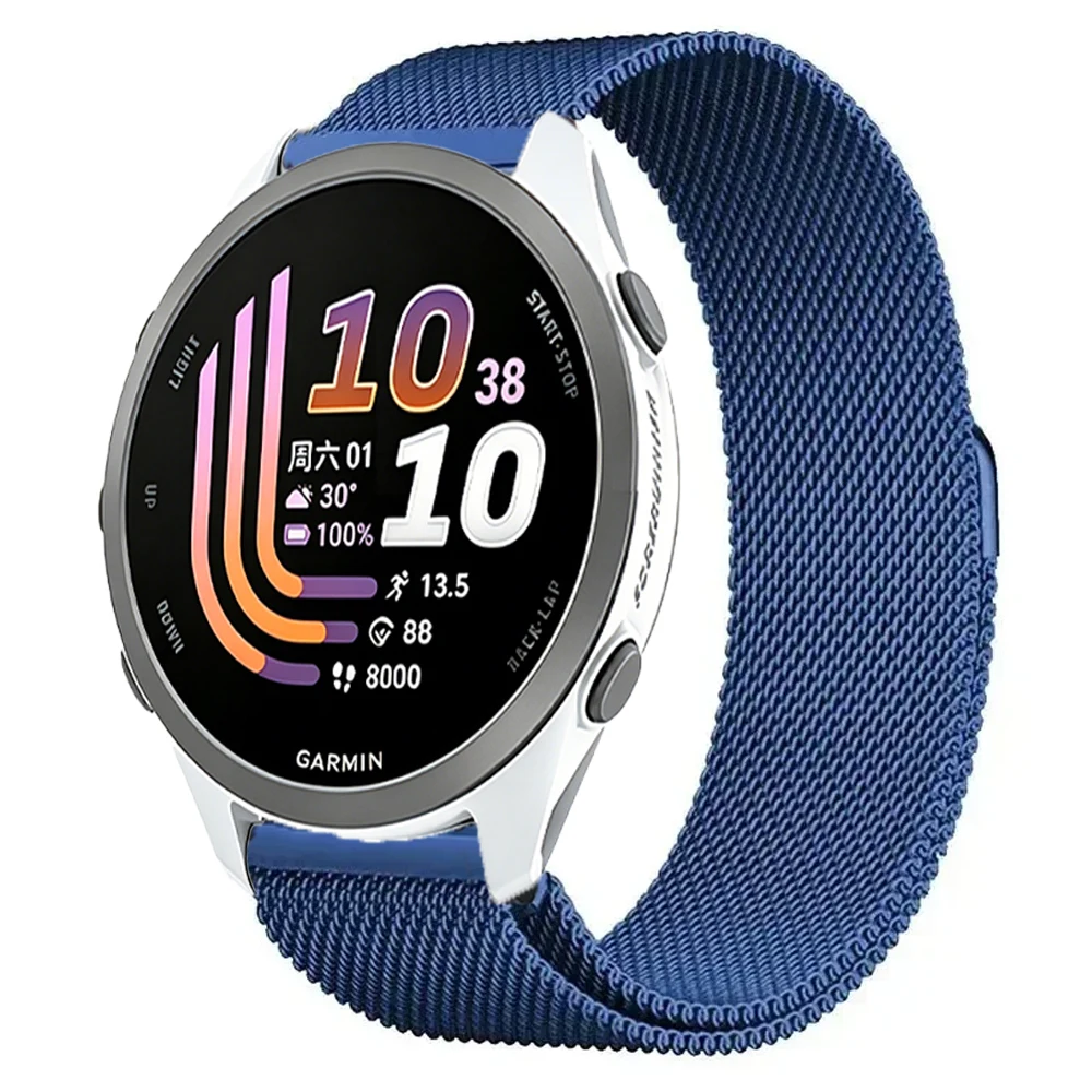 Premium Metal Milanese Magnetic Snap Wristband - Elegant Replacement Strap