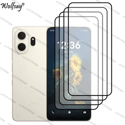 Enhanced Tempered Glass Screen Protector - Full Cover Display Protection for TCL NxtPaper 70 Pro (4 Front Glass)
