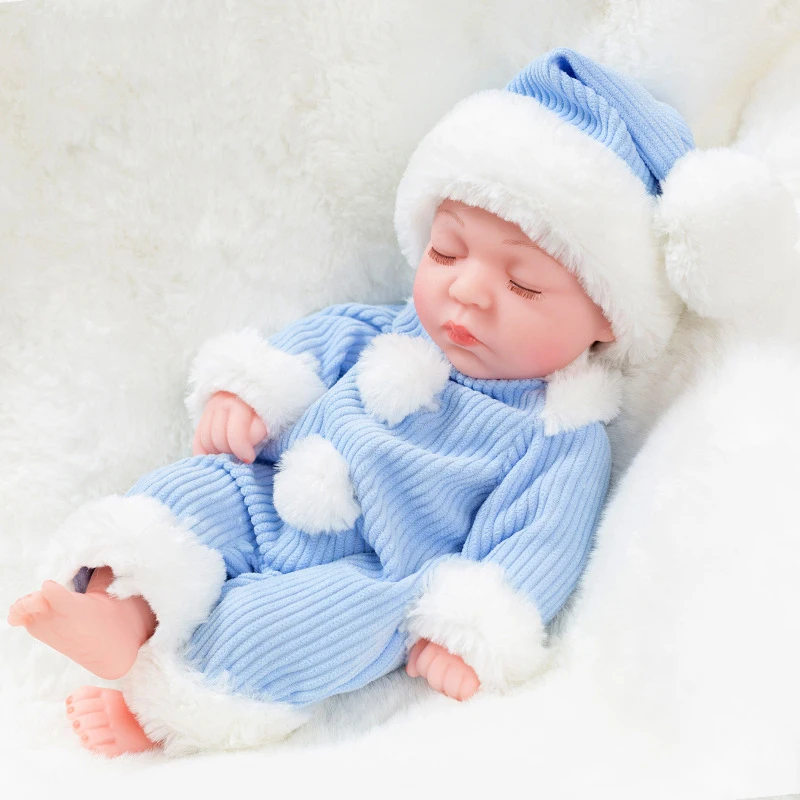 

Кукла-реборн мягкая на ощупь, 30 см