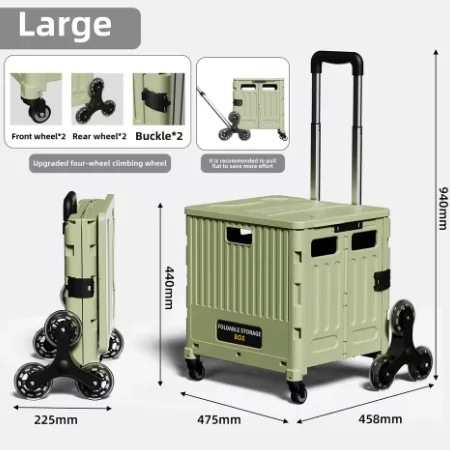 عربة بقالة منزلية متعددة الوظائف الأكثر مبيعًا، عر...