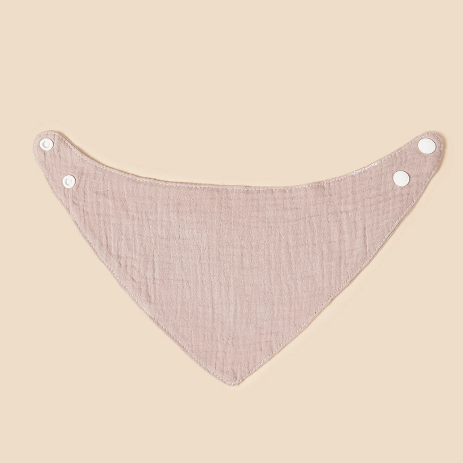 7-Piece Baby Soft Cotton Bibs-Mealtime Messes Solution!