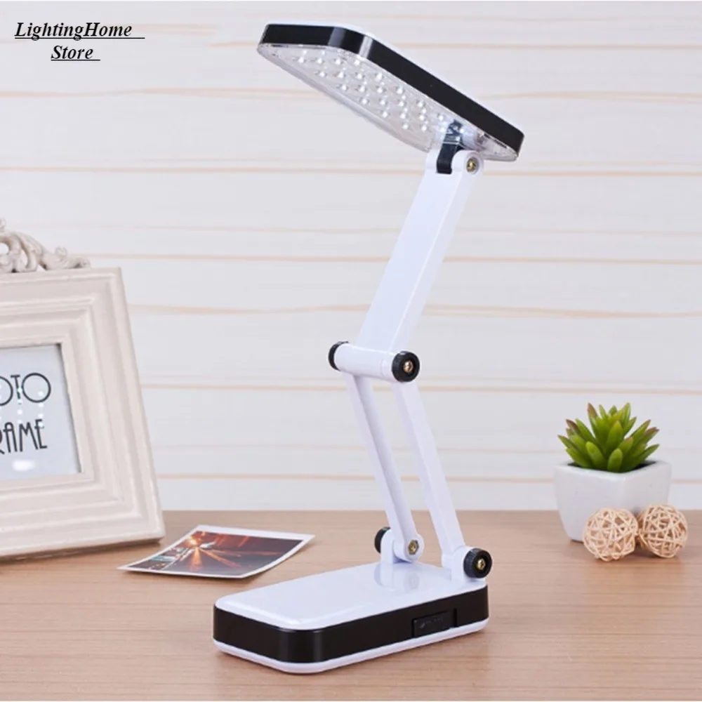 접이식 LED 테이블 램프 충전식 24 LED 접이식 책상 램프 학생 독서 쓰기 기숙사 조명 - AliExpress 39