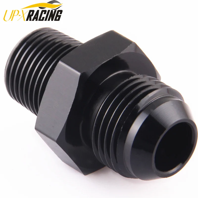 10an An10 To Npt 3/8 Straight Fuel Hose Adapter Pipe Thread Fitting