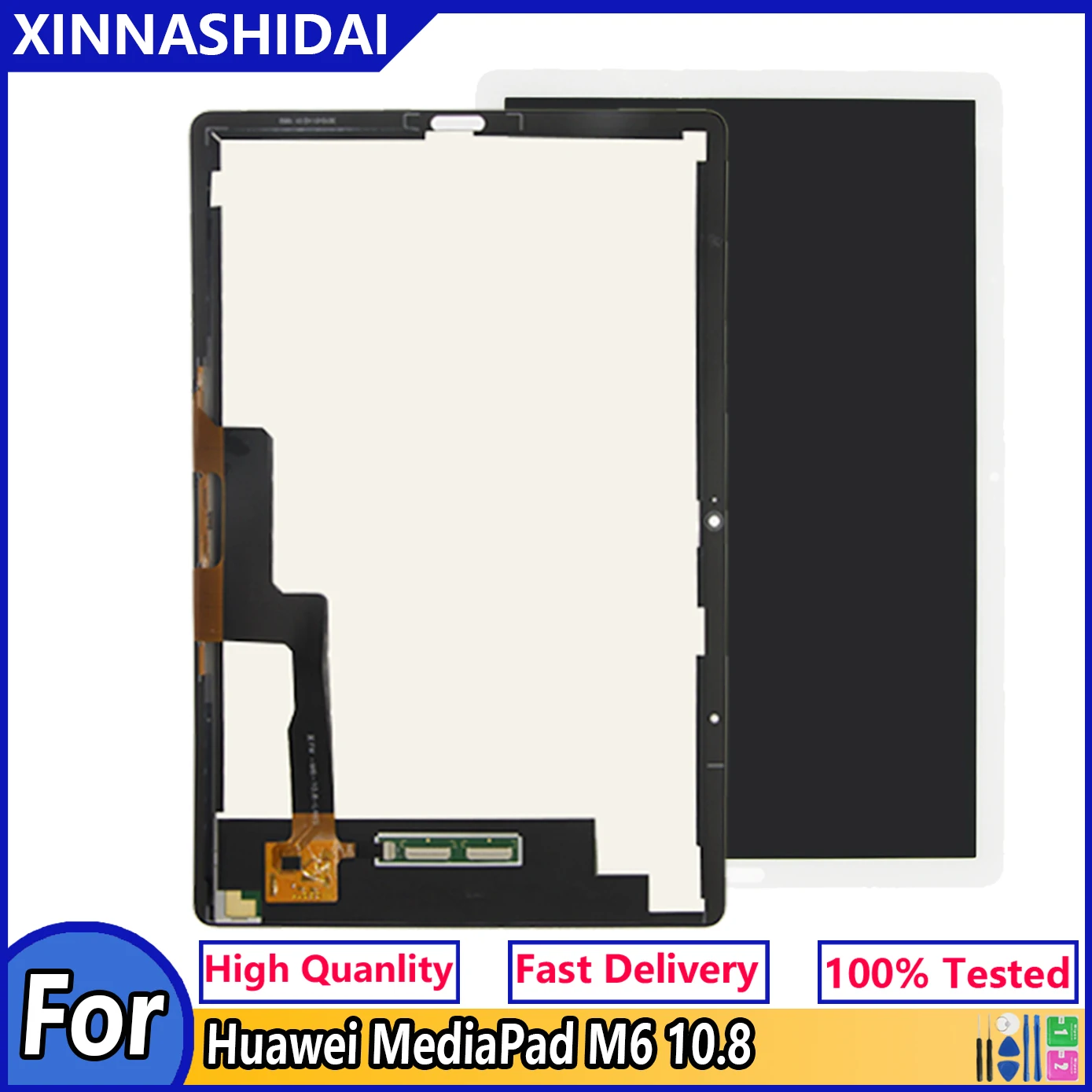 Huawei MediaPad M6 10.8 LCD Display Touch Screen Replacement - Super Quality Description Image.This Product Can Be Found With The Tag Names Automotive, Beauty Health, Computers Electronics, Fashion, Home Garden, Online shopping, Phones Accessories, Toys Sports, Weddings Events