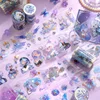 200cm/roll，Starry Night Scrapbook Sticker，Making adhesive tapes，Phone Case，Water Cup，Notebook Decorative，Aesthetic Stationery 2