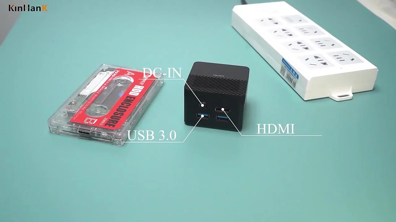 KINHANK Super Console 2T Portable Retro Game HDD With 120000