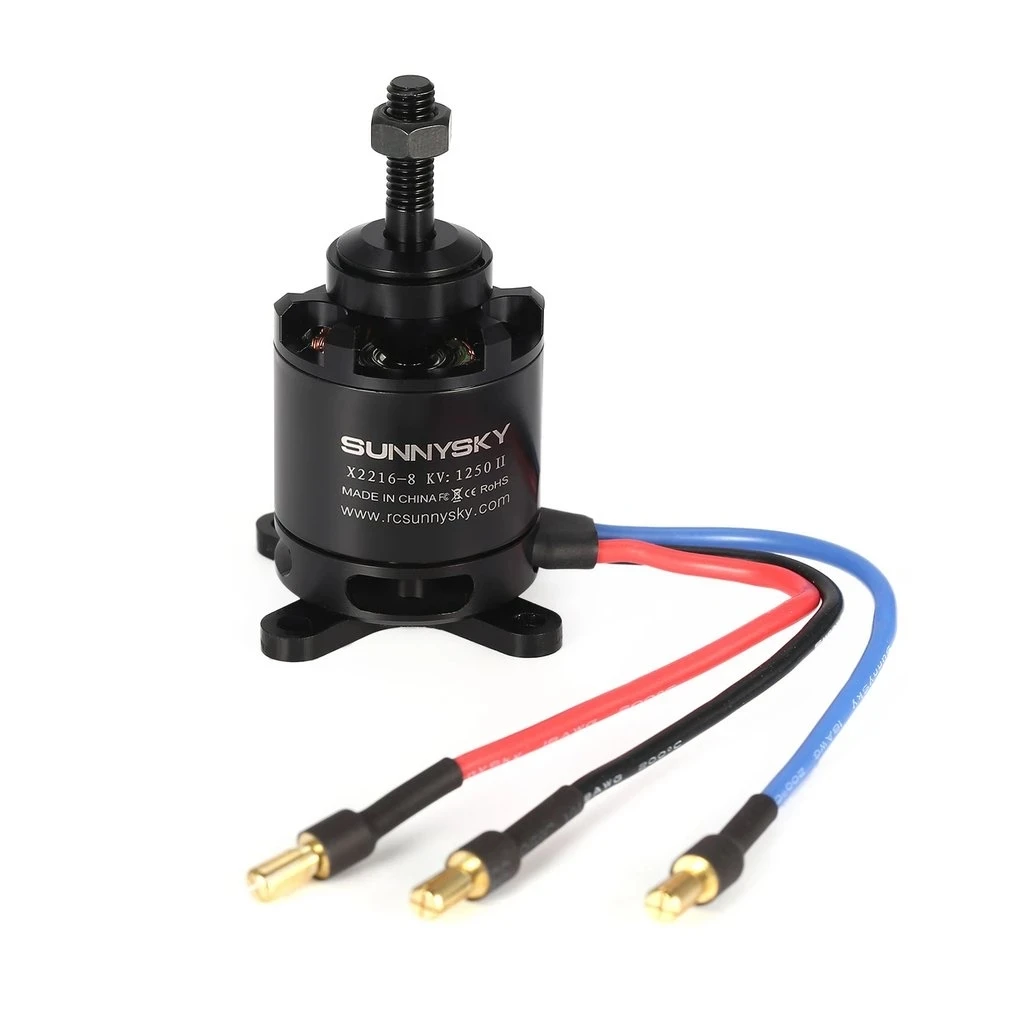 1PC Original SUNNYSKY X2216 KV880/KV1100/KV1250/KV1400/2400KV Brushless Motor (Flat Shaft ) for RC F3A 182 fixed-wing aircraft thumbnail 2