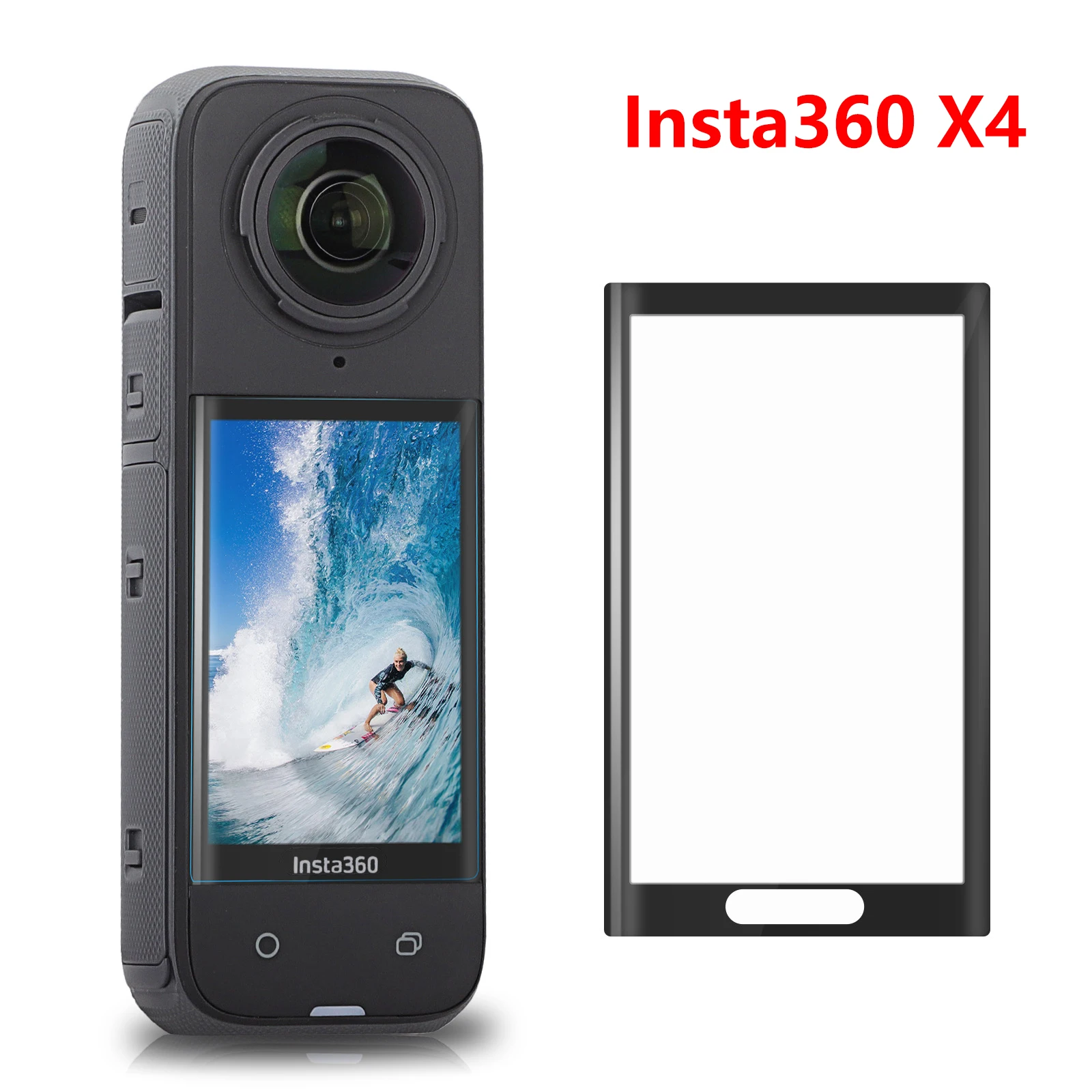 

Защитная пленка для Insta360 One X4, конденсатная пленка, защита экрана, аксессуары для панорамных спортивных экшн-видеокамер