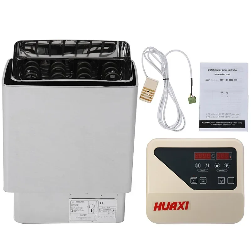 6000W For Home Hotel Bath Shower SPA Electric Sauna Heater Wet Dry Sauna Heater Stainless Steel Stove 2