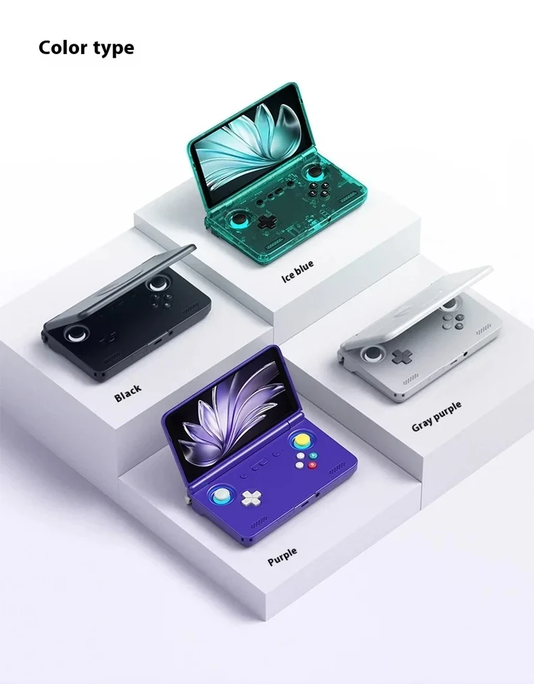 新品未開封 Retroid Pocket Flip 2 SD865 Black Retroid Pocket Flip 2 Game Console Black 8GB 128GB