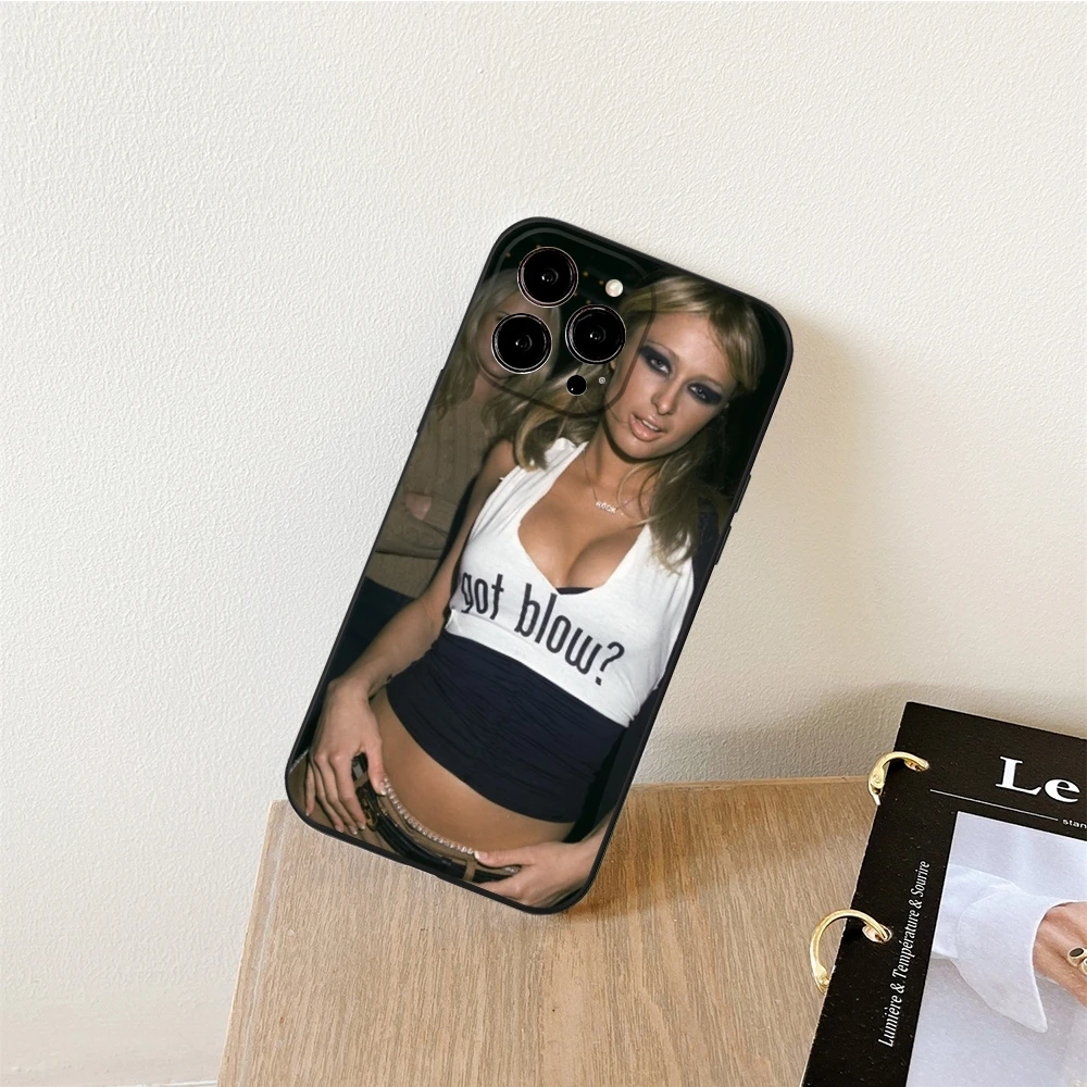 Paris Hilton Glam Black Soft Phone Case