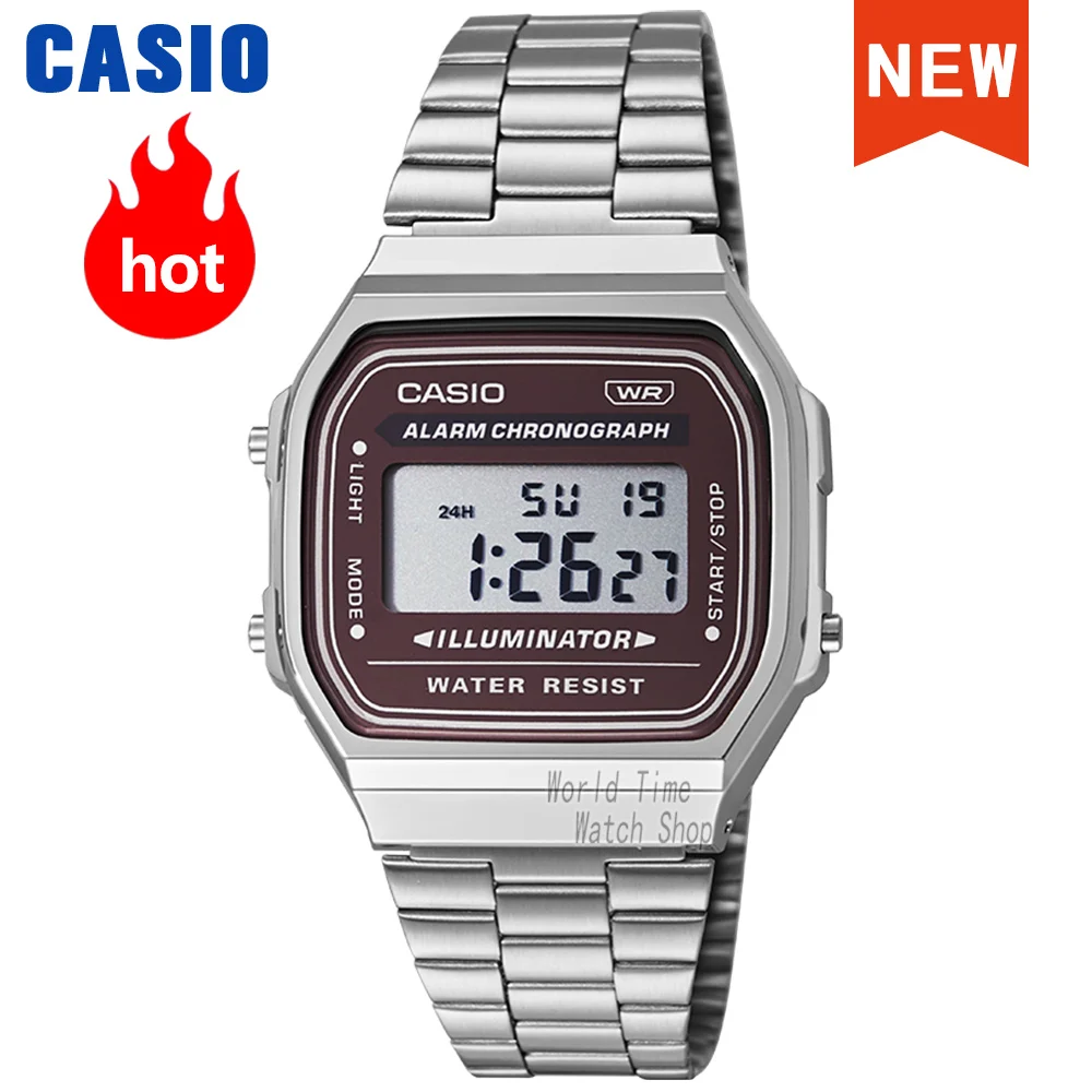 Orologio Casio da Uomo, Quadrante Piccolo Quadrato, Stile Trendy, Cinturino in Acciaio Inossidabile, Impermeabile, Novità 2025, Reloj Hombre - Image 2