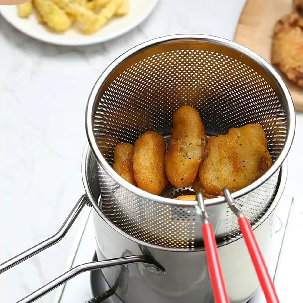 Aspergepan, 304 roestvrijstalen groentestomer, spaghetti