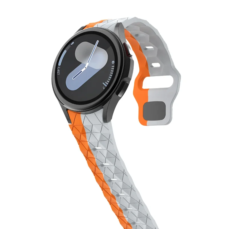 Football Pattern Silicone Strap