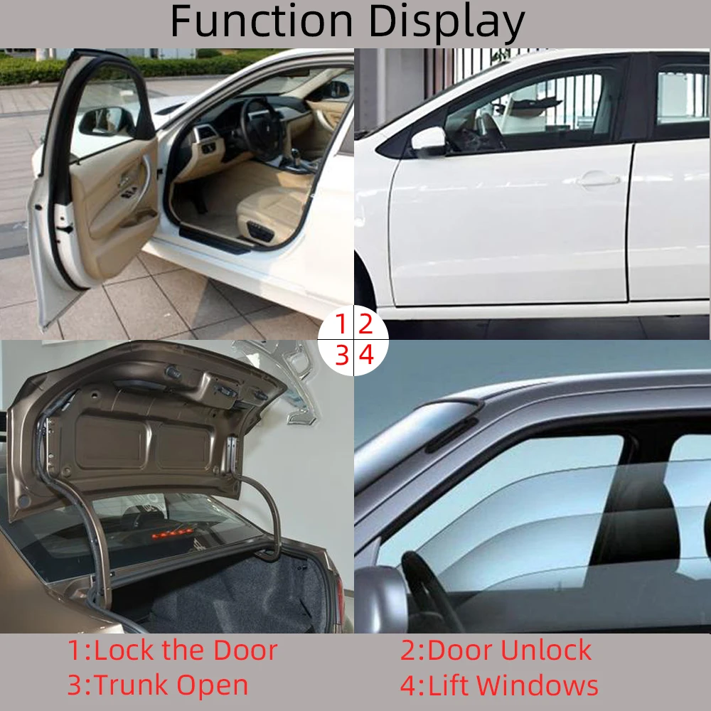 Car Central Kit System Button With Remote Control Vehicle Central Locking Kit Do