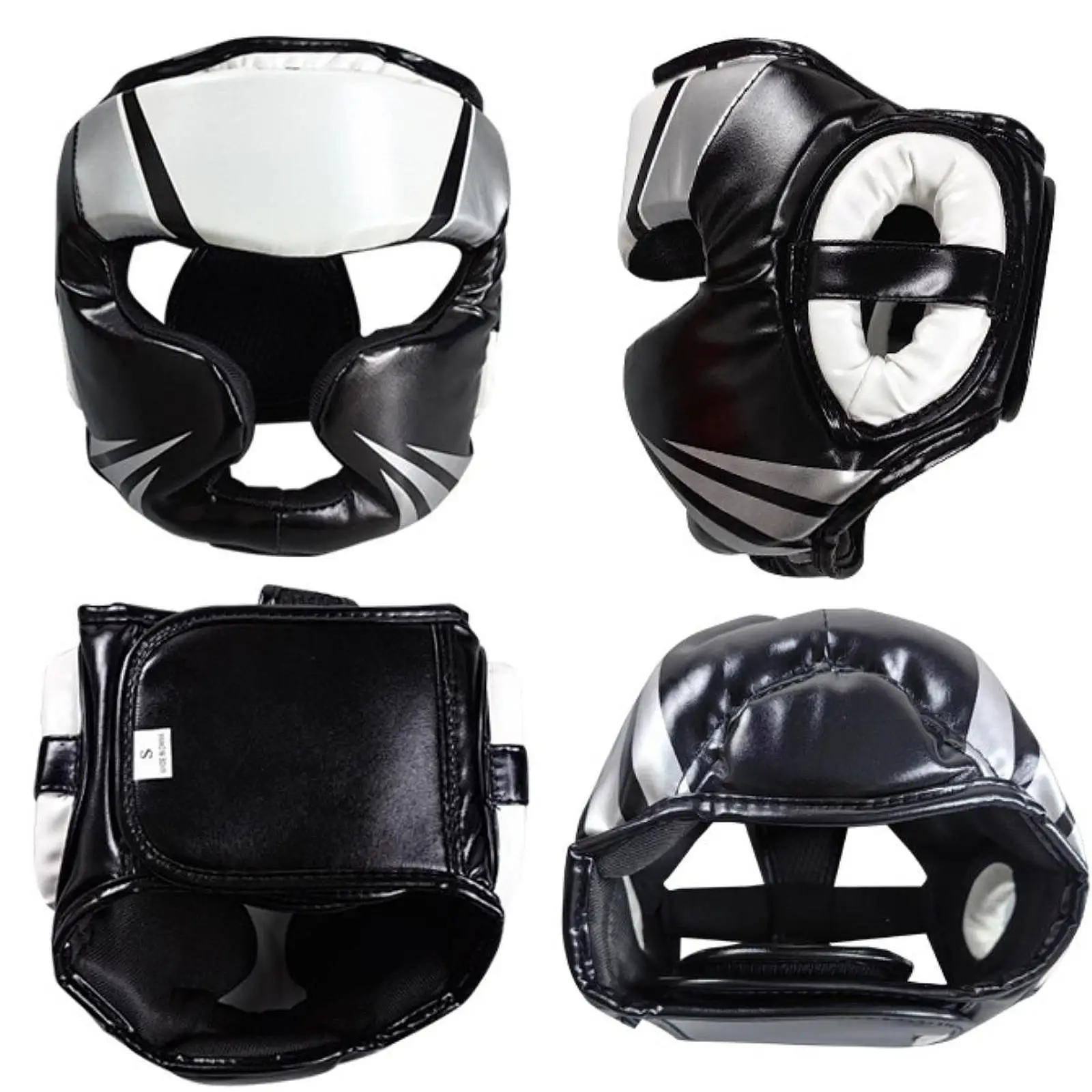 Boxing Headgear Boxing Protector Head Gear Ventilated Full Face Protection for Kickboxing Muay Thai Martial Arts Grappling Mma Boxing Headgear Boxing Protector Head Gear Ventilated Full Face Protection for Kickboxing Muay Thai Martial Arts Grappling Mma