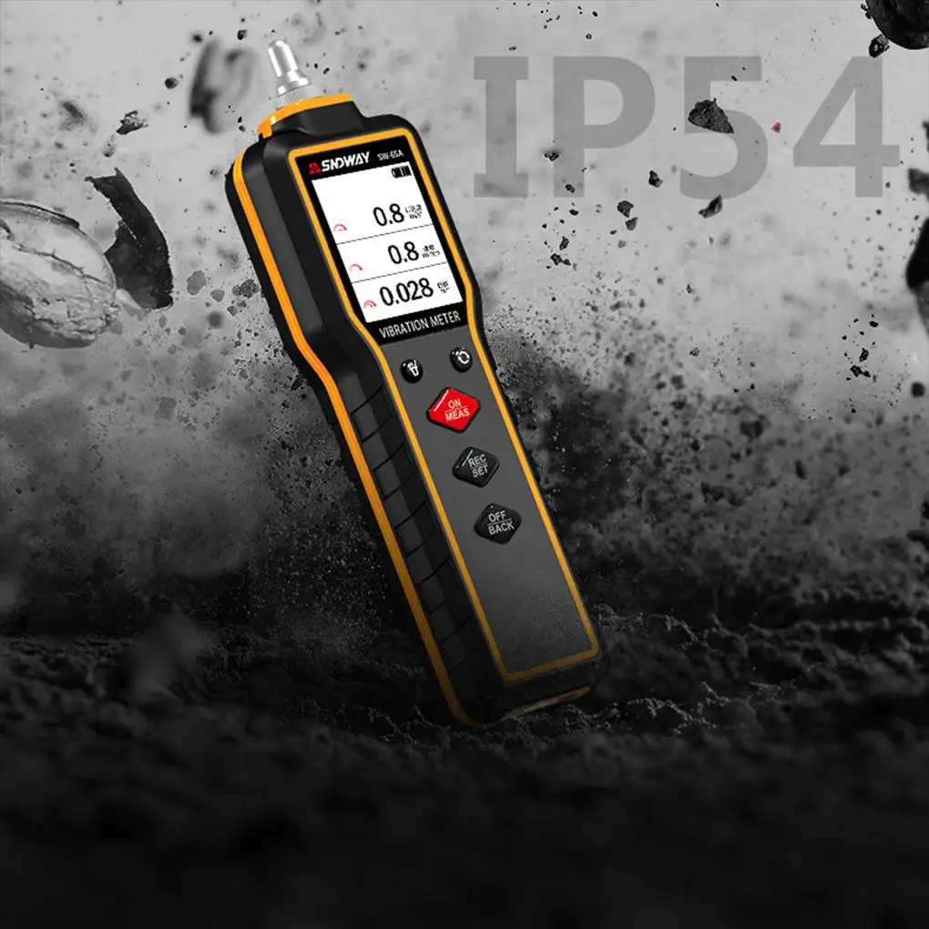 Accurate Results Vibration Meter For High Performance Monitoring High Sensitivity Vibration Meter 5