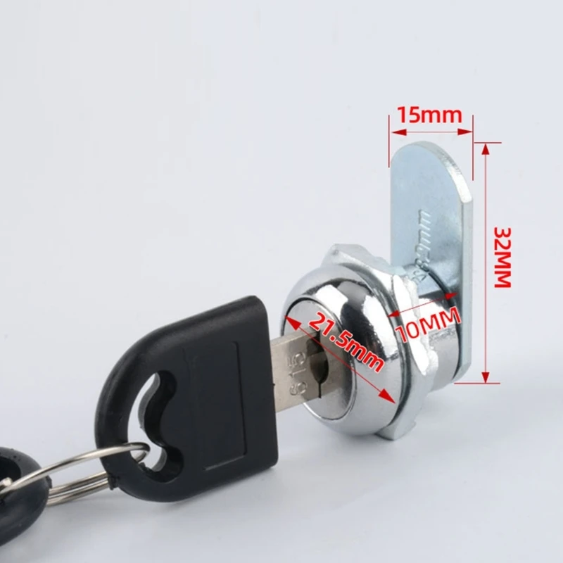 Alloy Mailbox Cam Locks Hardware Door Cabinet Lock for Office Desk Letter Box Cabinet Door Lock Door Lock Buckle Drawer Lock