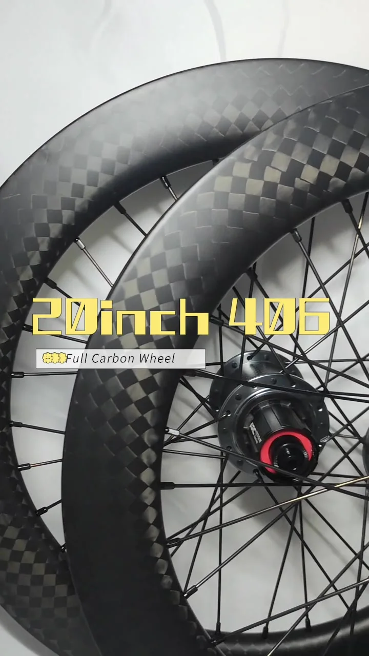 超軽量折りたたみ自転車ホイール,20インチ,406, 11スピード,30, 38, 50