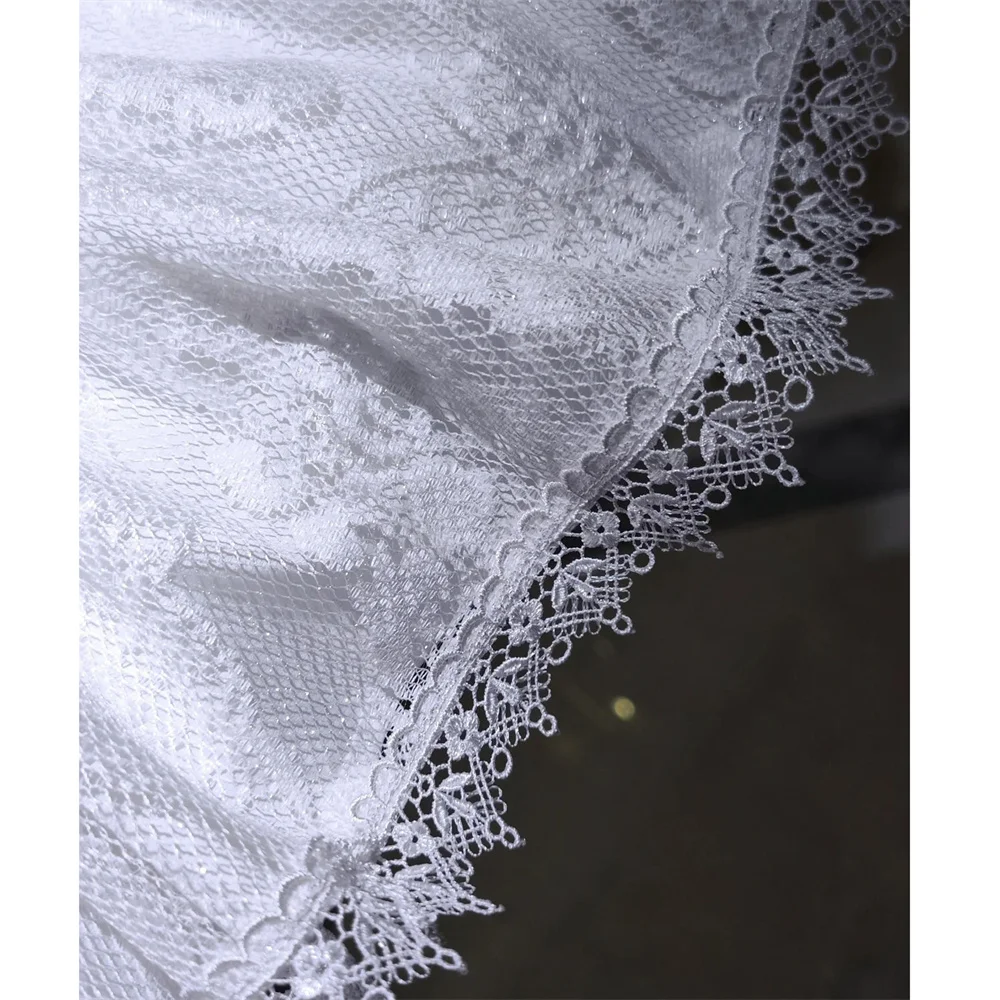 2025 Lolita Subculture Black White Short SK Lace Skirt High Waist Lace Up Girls Birthday Gothic Victorian Cosplay Party Skirts 6
