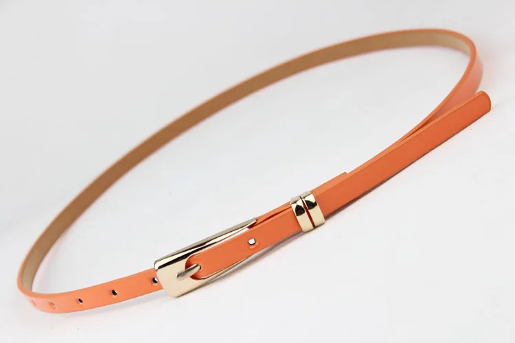 105 cm modischer PU-Taillengürtel in Bonbonfarben für Damen, dekorative Gürtel, Damen-Accessoires – Detail 13