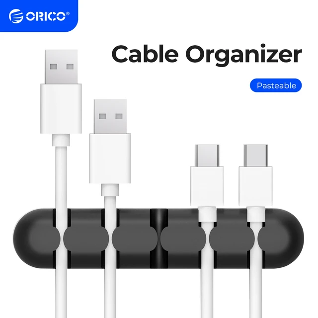 Organizador de 5 Cables para Escritorio - Casa en orden