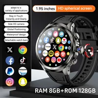 Original H19 Smart Watch Android 10.0 Smartwatch With 190° Rotary Camera GPS WIFI 1.95inch Larger Amoled Screen 256GB Storage 1