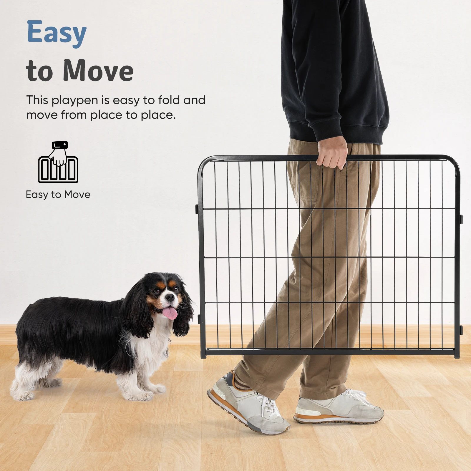 Dog Indoor Playpen 6