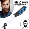 Portable Hot Straightening Brush for Hair Styling Hot Now Multifunctional 2 in 1 Hair Styler Electric Beard Straightener Brush 1