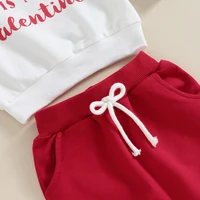 Toddler Boys 2-Piece Outfit Short Sleeve Round Neck Graphic Tee with Drawstring Waist Shorts Summer Clothing Set 2