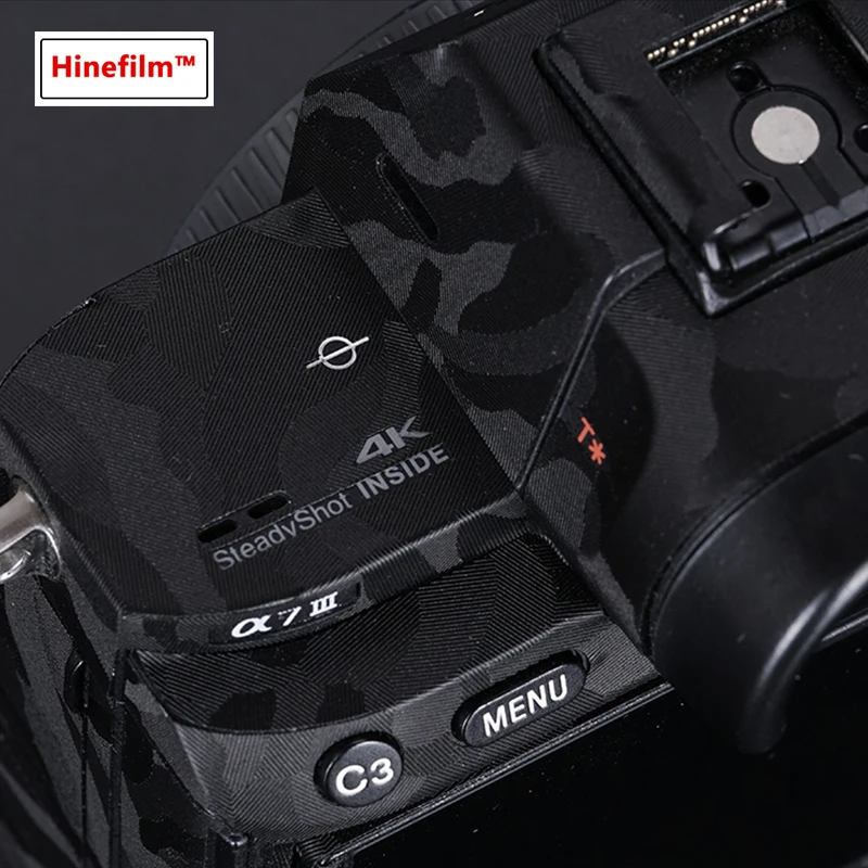 Câmera Vinil Decalque Pele Anti Risco Envoltório Capa para Sony A7riii A7iii Câmera 3m Premium Anti Risco Tribunal Envolve Cases A7m3 A7r3 - Image 6