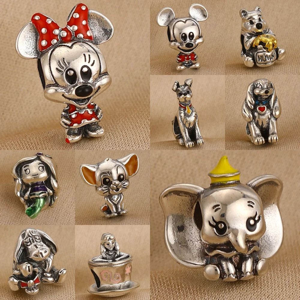 새로운 , 물고기, 코끼리, 강아지 비즈 하이힐, 철탑 펜던트, 오리지널 팔찌 DIY 액세서리, 정교한 주얼리