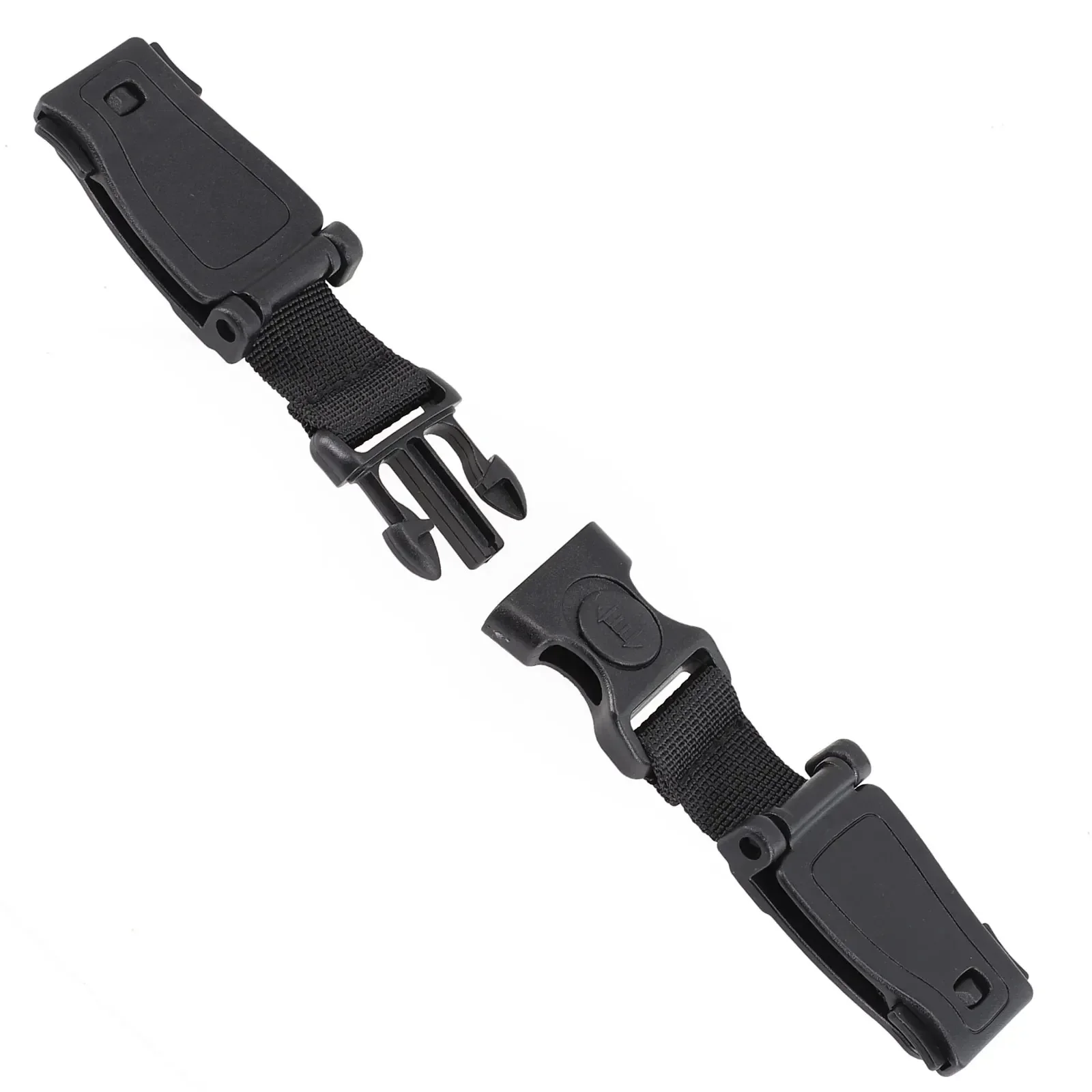 Seggiolini di sicurezza per auto cintura con cinturino durevole-Clip per pettorina per imbracatura per bambini fibbia sicura 16.5cm nero-accessori per veicoli - immagine 5