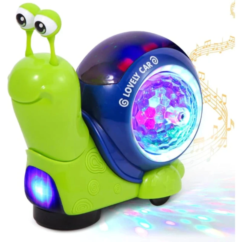 

Creative Crawling Crab Baby Toys with Music and LED Light Toddler Interactive Development Toy Walking Tummy Time Toy for Babies