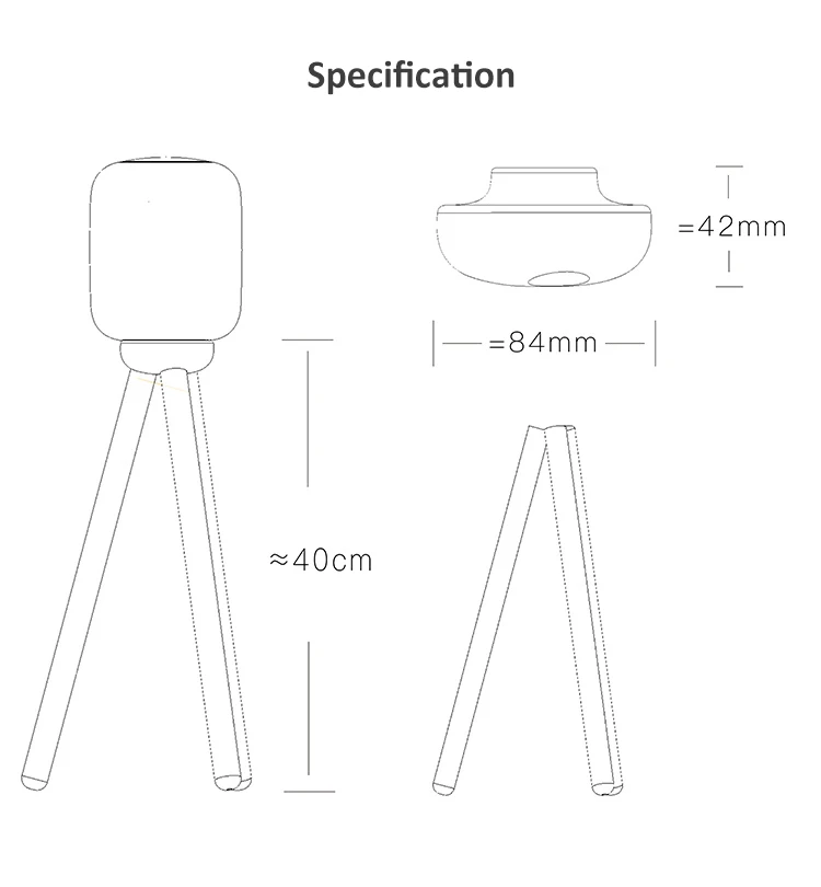 Wood Stand for Homepod Smart Speaker Base Accessories